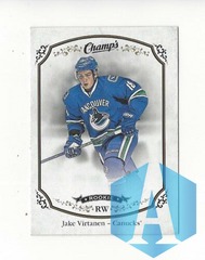 2015-16 Upper Deck Champ's #268 Jake Virtanen RC Rookie Canucks SP